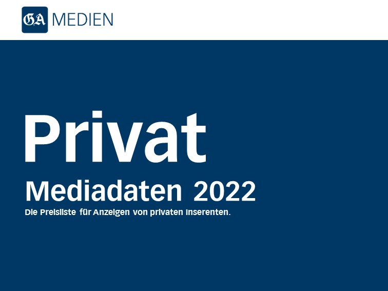 Mediadaten Privat 2022