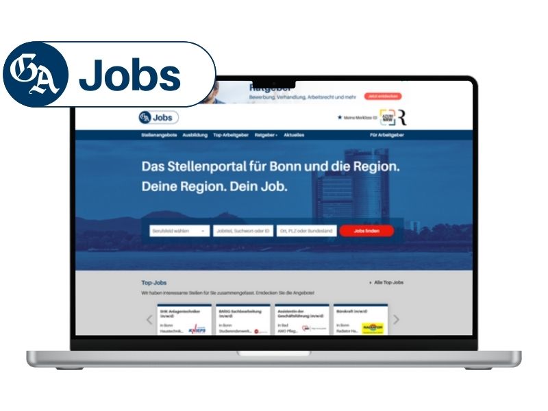 GA-Jobs-Portal-auf-Laptop